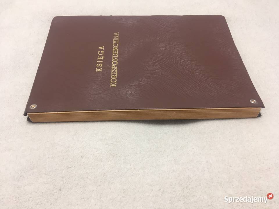 Stara Księga Korespondencyjna PRL rekwizyt Kołobrzeg