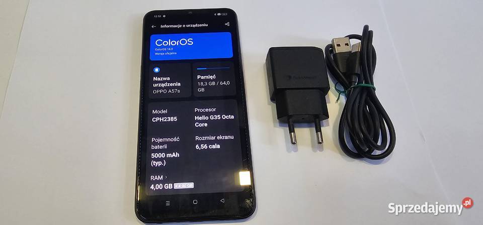 Telefon OPPO A57S Szprotawa