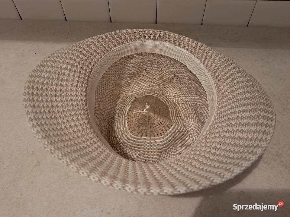 Kapelusz letni beżowy 5456 do sprzedania Kraków
