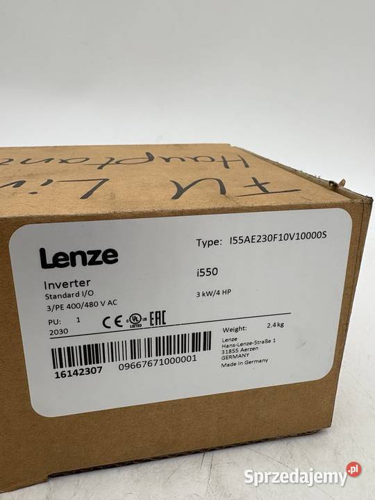 Lenze i550 Inverter i55AE230F10V10000S 3kW Warszawa