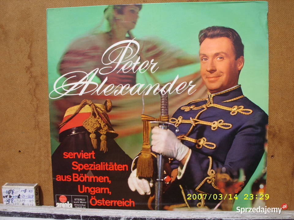 Plyta LP PETER ALEXANDER 2 LP GERMANY Wołów