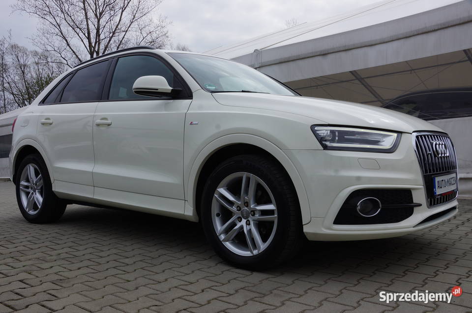 Audi Q3 20 TDI VR 177 4x4 SLine Navi Połskóra poduszka powietrzna Nowy Sącz