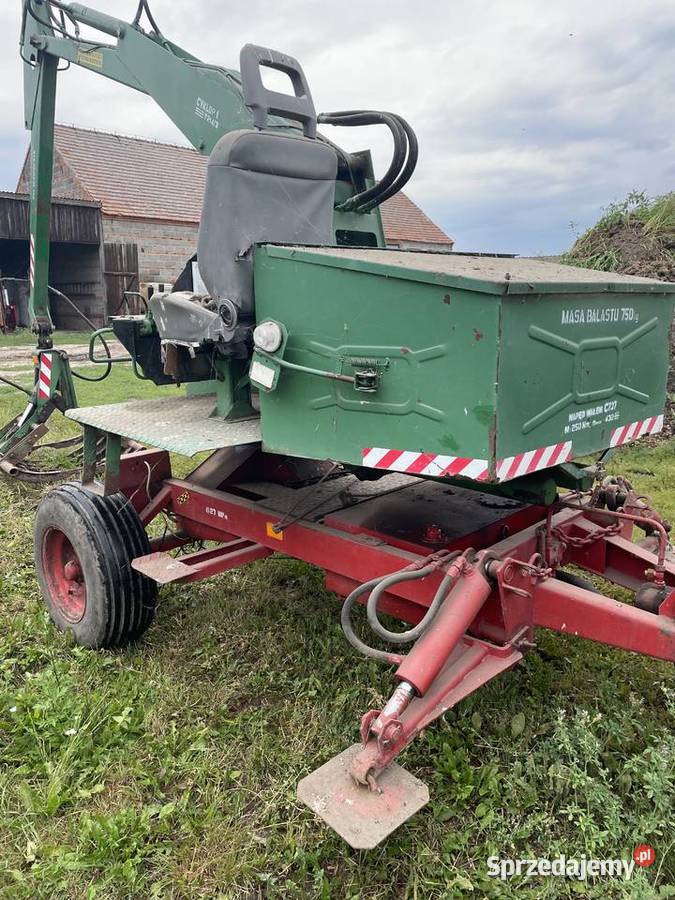 Sprzedam ładowacz cyklop T2143 nieuszkodzony Pozostałe Maszyny rolnicze Poręba