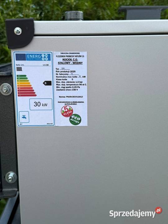 Kocioł Piec CO 30 kW drewno węgiel śląskie Bielsko-Biała sprzedam