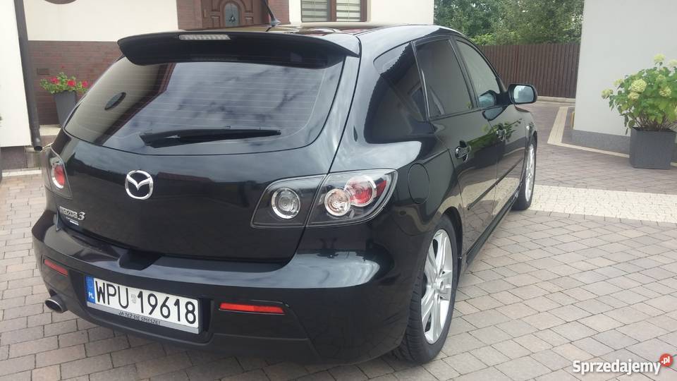 MAZDA 3 KINTARO 2007R BEZWYPADOWY elektryczne lusterka Samochody osobowe Pułtusk