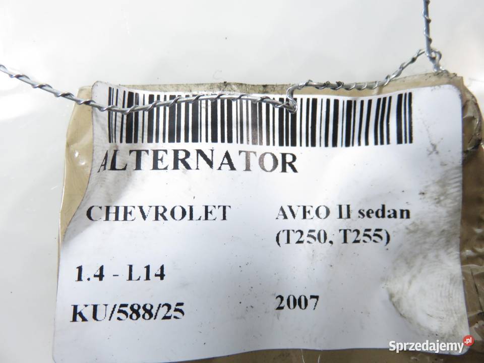 ALTERNATOR CHEVROLET AVEO II T250 T255 14 L14