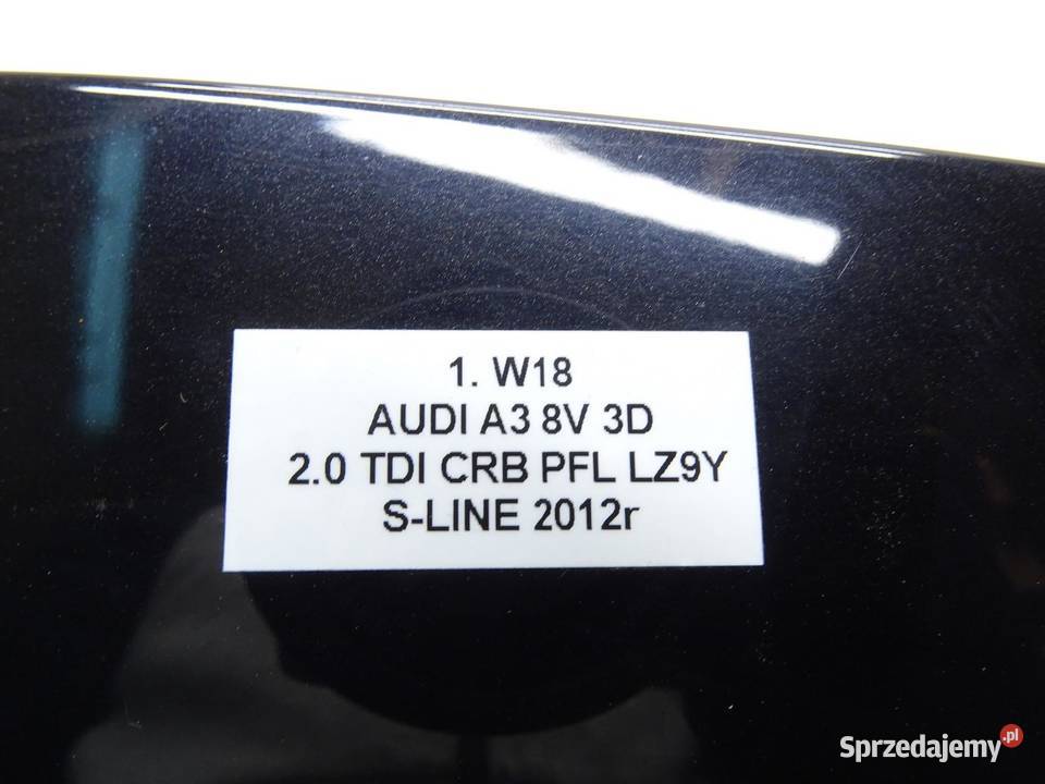 KLAPKA WLEWU PALIWA KOREK 8V3809906B AUDI A3 8V