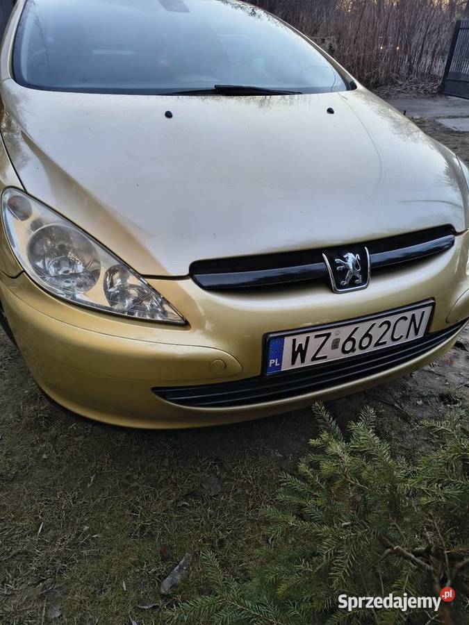 Peugeot 307cc nieuszkodzony Pruszków