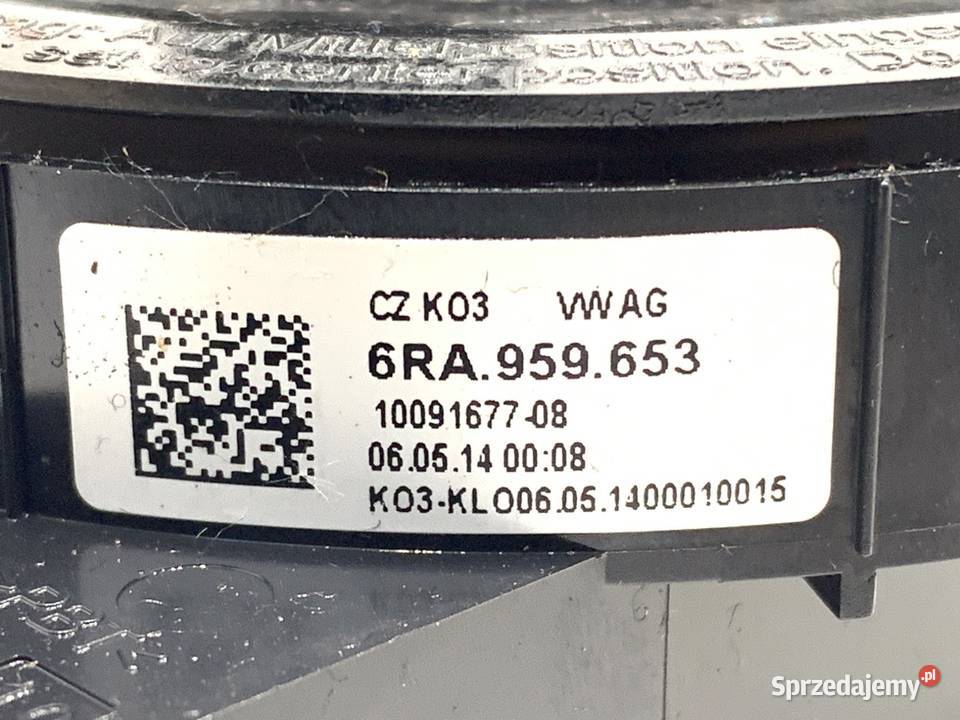 TAŚMA AIRBAG SKODA CITIGO 6RA959653 1119 osobowe