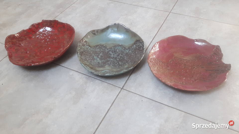 Zestaw misek ceramicznych ręcznie wykonanych Otwock