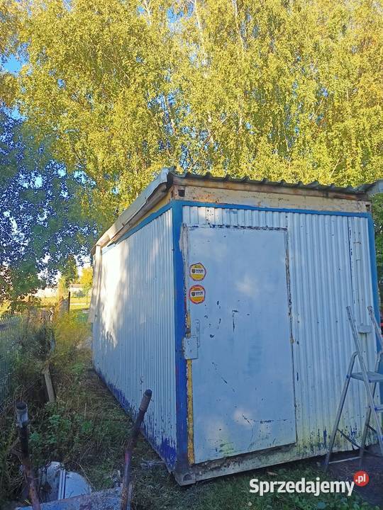 Kontener budowlany idealny na działkę budowe Lublin