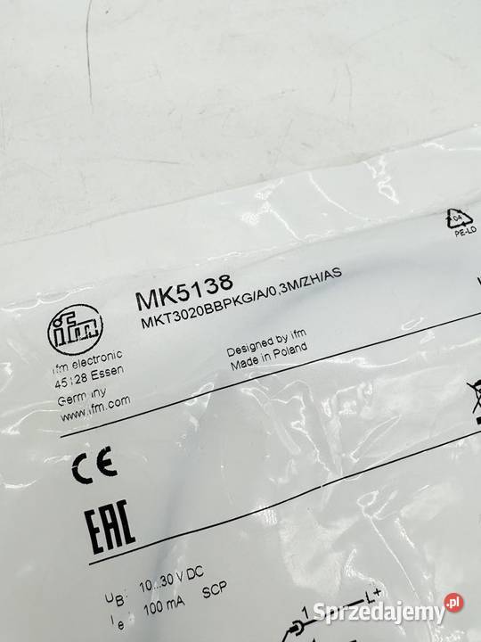 IFM MK5138 Czujnik położenia tłoka Warszawa sprzedam