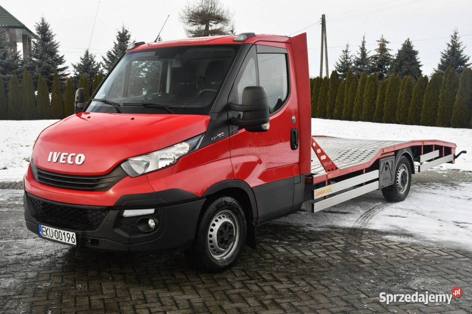 Iveco Daily 35S18 30D Salon Polska Autolaweta wspomaganie kierownicy łódzkie Kutno sprzedam