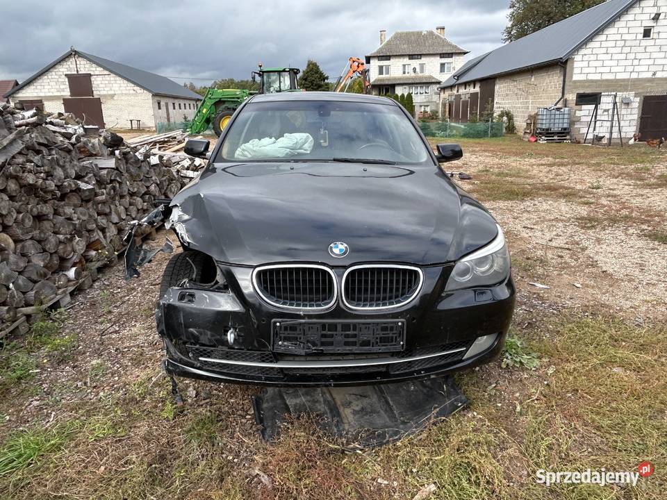 Sprzedam BMW E60 530d uszkodzony Waszki