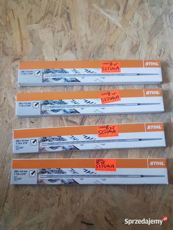 PILNIK DO ŁAŃCUCHA PILARKI OKRĄGŁY 40 45 48 mm Głogowa