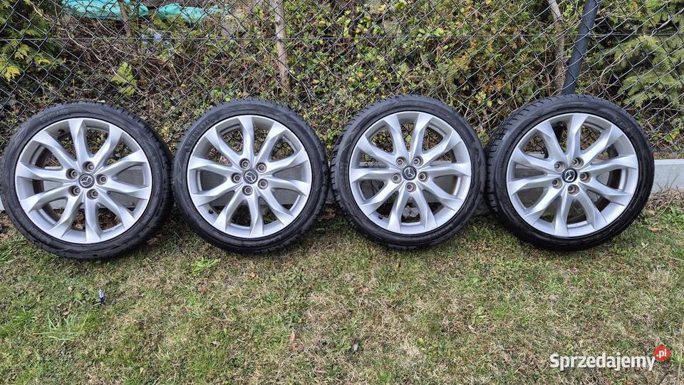Koła Mazda 18 5x1143 opony letnie 2154518 7mm