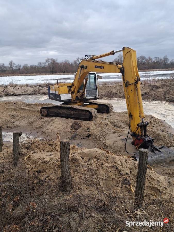 Komatsu pc180 nowy olej hydrauliczny i gwiazdy