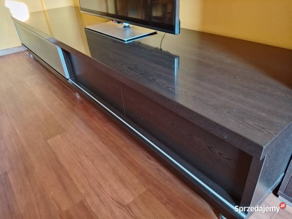 Szafka pod TV w kolorze ciemny brąz wenge Poznań