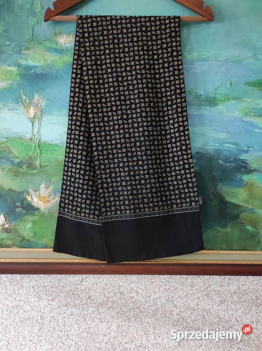 szal męski elegancki satynowy szalik męski Kielce