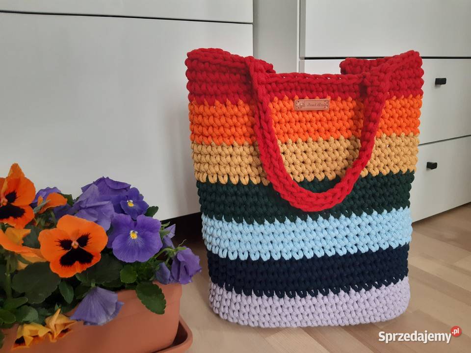 Torba ze sznurka bawełnianego shopperka Łódź