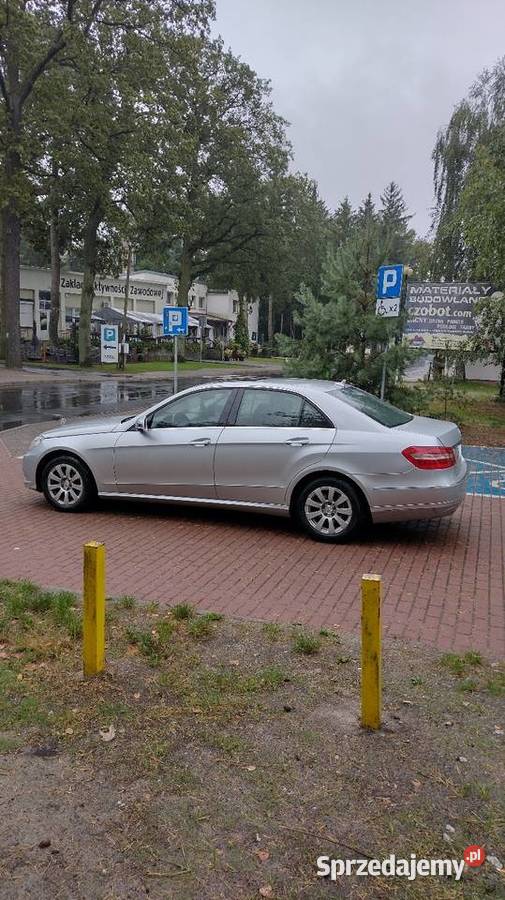 Prywatny Mercedes E Klasa W 212 Okazja 22Cdi elektrycznie ustawiane fotele Inowrocław