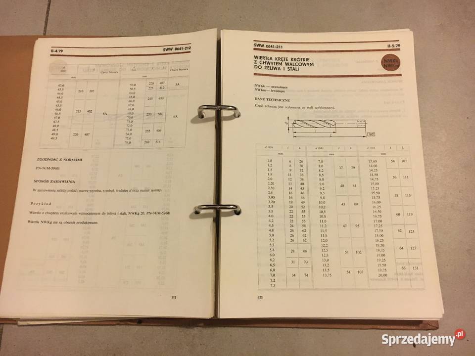 Katalog Narzędzia metalowe do skrawania metali Łęczyca