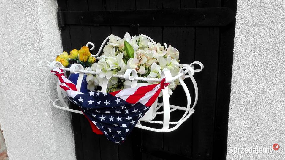 Kwietnik flowerbed kuty stalowy osłona na kwiaty podkarpackie