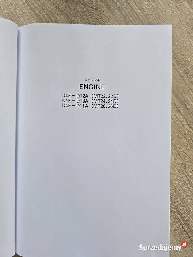 Schematy instrukcja katalog MITSUBISHI MT22 24 Pozostałe