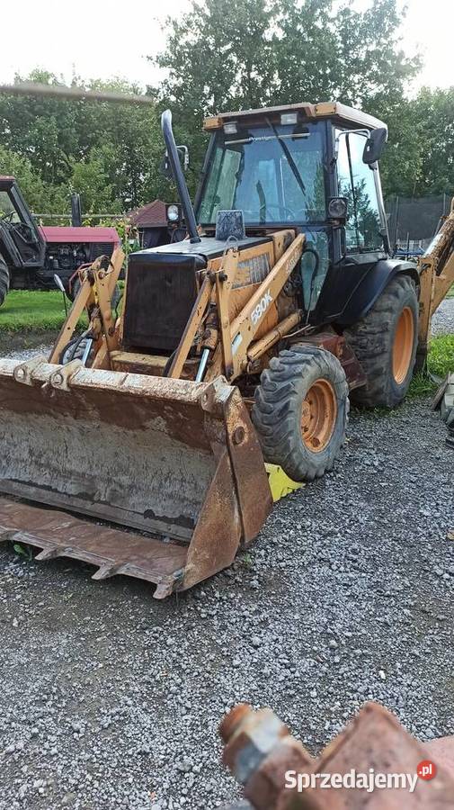 Koparko ładowarka Case 580k prestige śląskie