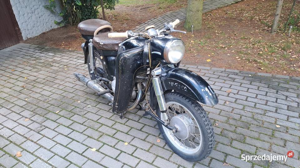 MZ es 2501 Milicyjna Oryginał MO Wałcz