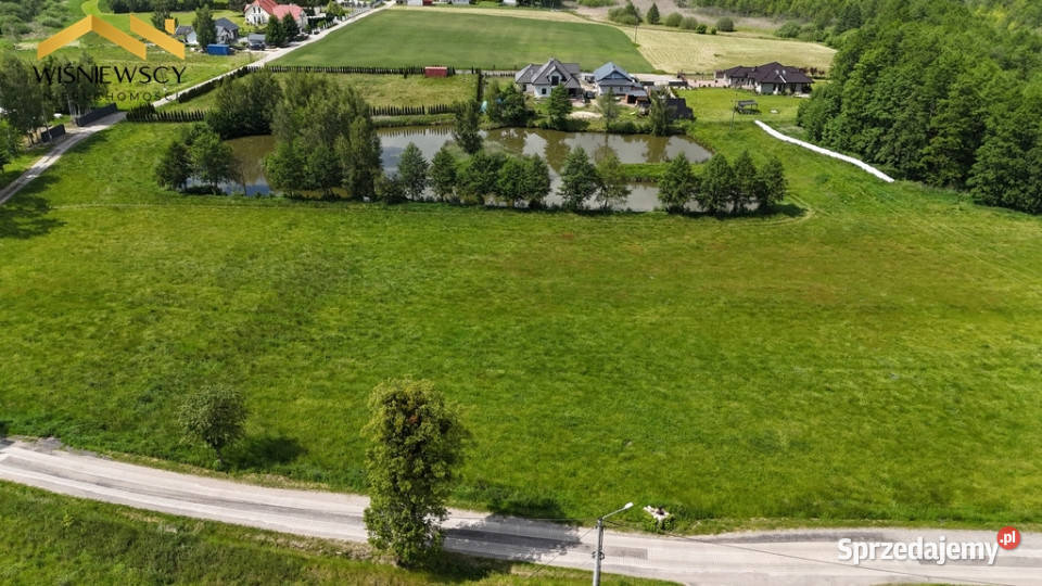 Działka budowlana 1224 m2 Zajezierze wydane WZ