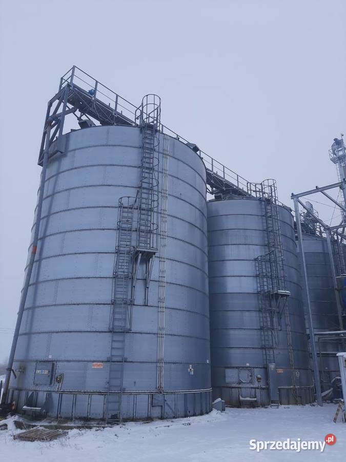 Silos BIN 500 płaskodenny bateria Stańkowo