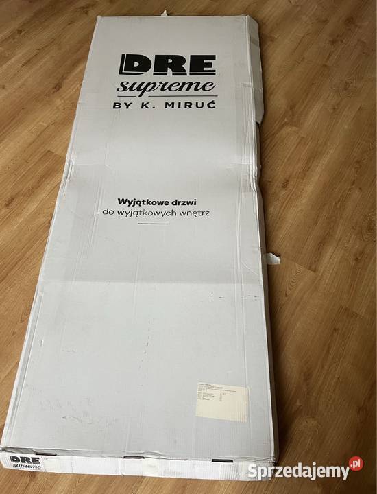 Nowe drzwi DRE HAMPTON 1 by MIRUĆ 70 bialy MAT Gryfice