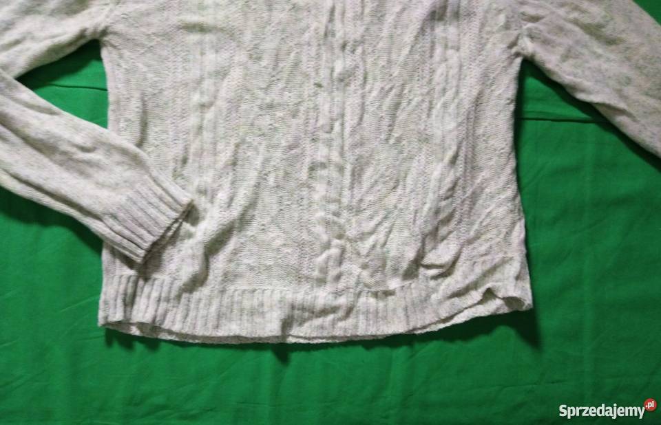 Wygodny lekki jasnozielony sweterek Wkładane przez głowę  Warszawa