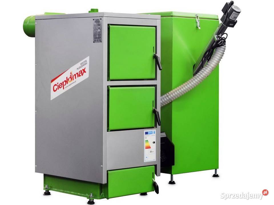 Kocioł piec kotły CO z podajnikiem na pellet Częstochowa