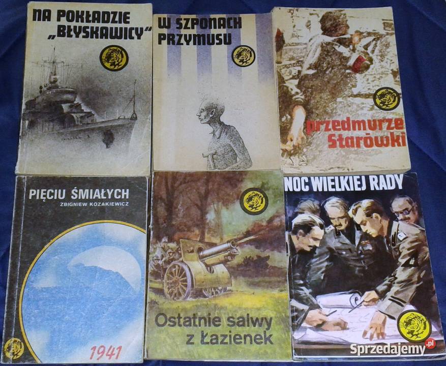 Żółty Tygrys Seria Wyd 19818485868889 miękka Chełm sprzedam