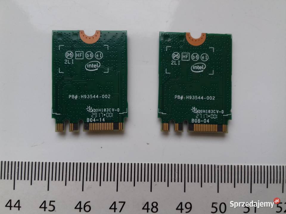 Karta WiFi5 BT42 M2 intel Dual Band WirelessAC Elektronika Bydgoszcz
