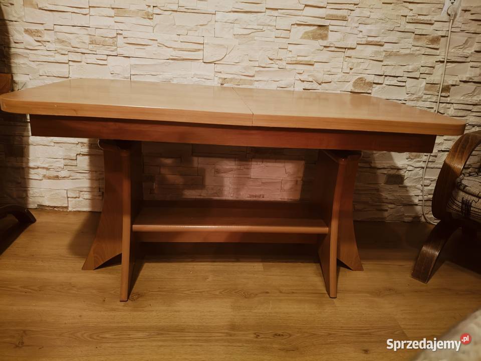 Stół rozkładana regulowana ława tworzywo sztuczne Sandomierz