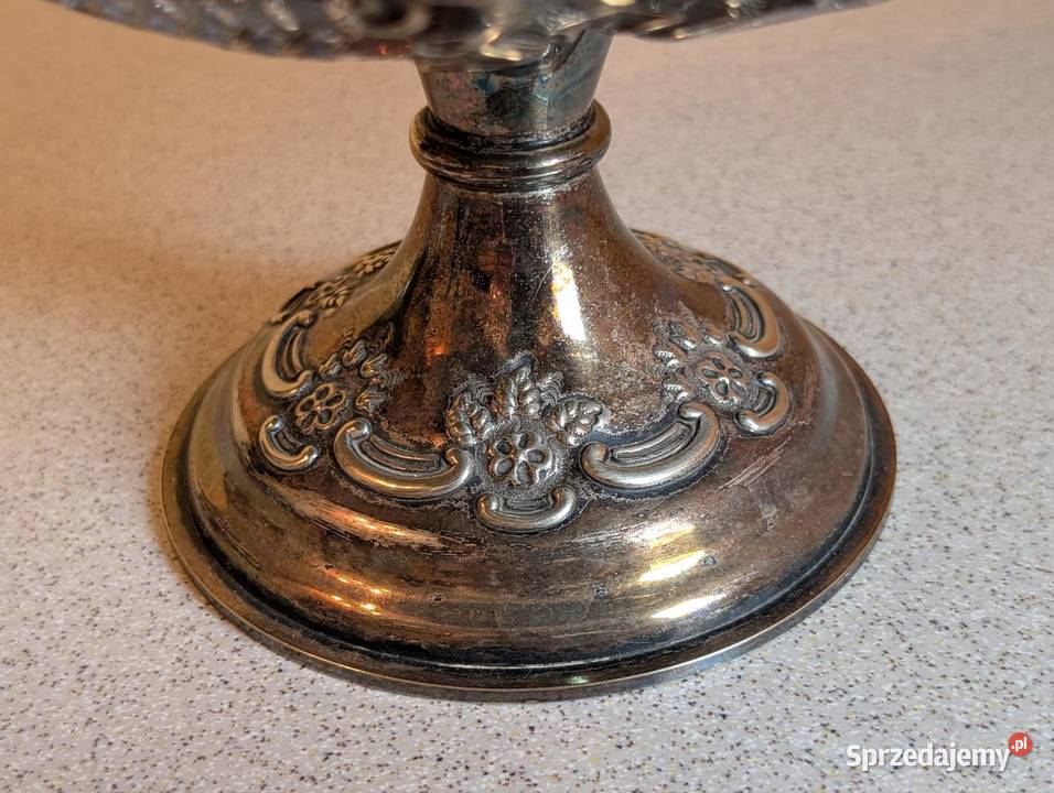 Patera na nóżce RR S Sheffield EPNS RICHARD wielkopolskie Piła