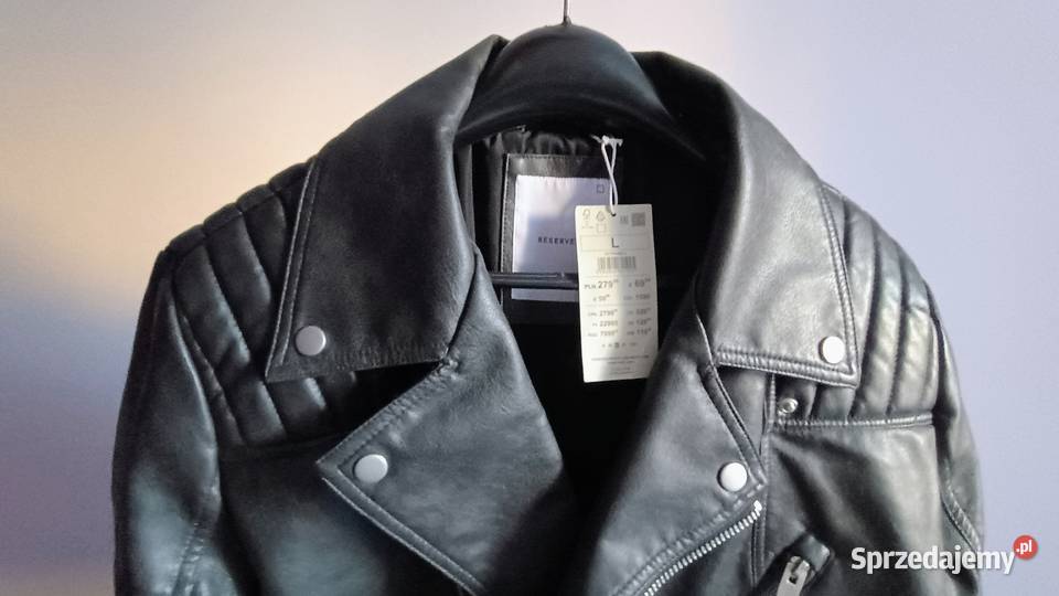 Reserved kurtka ramoneska męska eko skóra L NOWA Kraków