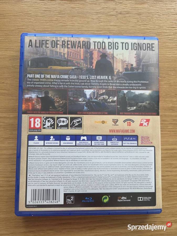 Mafia Definitive Edition 4 Gry na konsole lubelskie Puławy