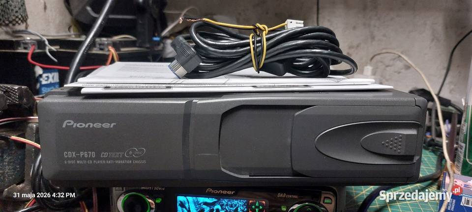 Pioneer CDXP670 zmieniarka na 6 płyt Gdańsk sprzedam