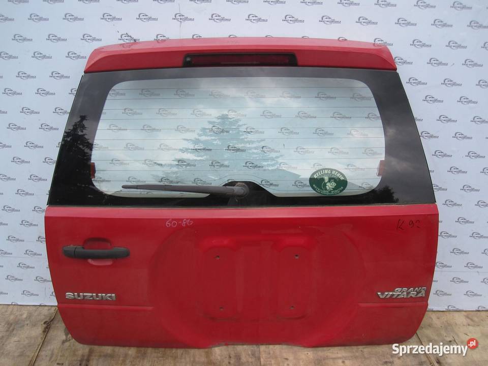 SUZUKI GRAND VITARA II 06r klapa tył
