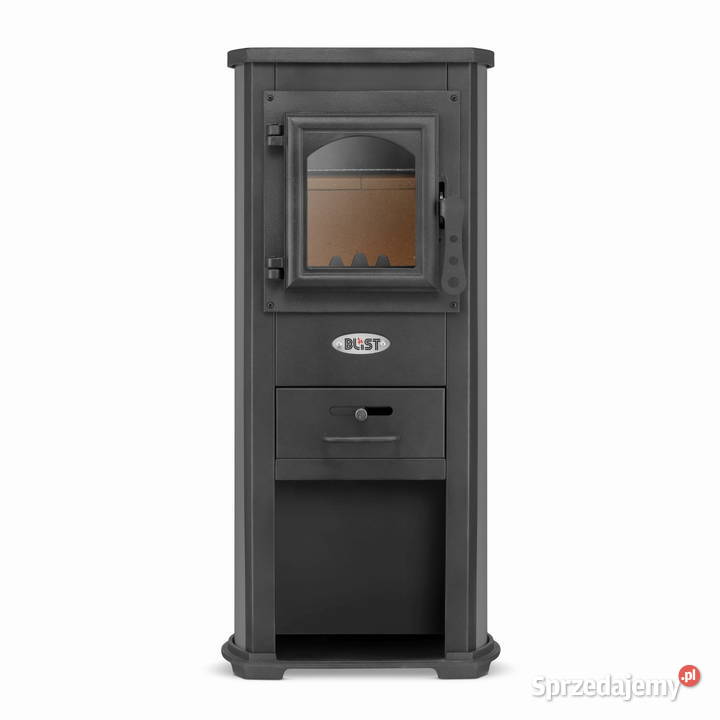 MOCNY ŻELIWNY Piec koza kominek BLIST Ekonomik
