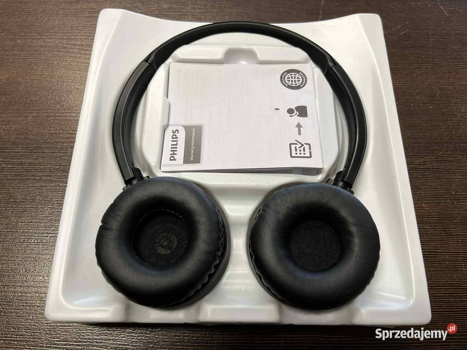 Słuchawki Bluetooth Philips TAH1108BK nauszne Słuchawki i głośniki Elbląg