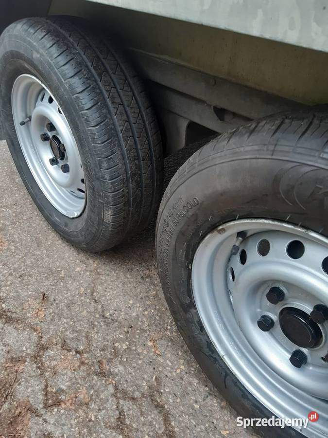 Przyczepka laweta samochodowa na minikoparkę 2t Olesno