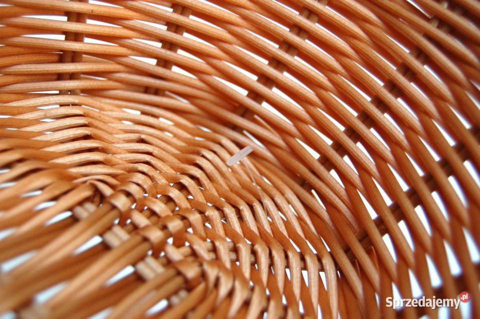 Koszyk pleciony kosz syntetyczna wiklina 26 x