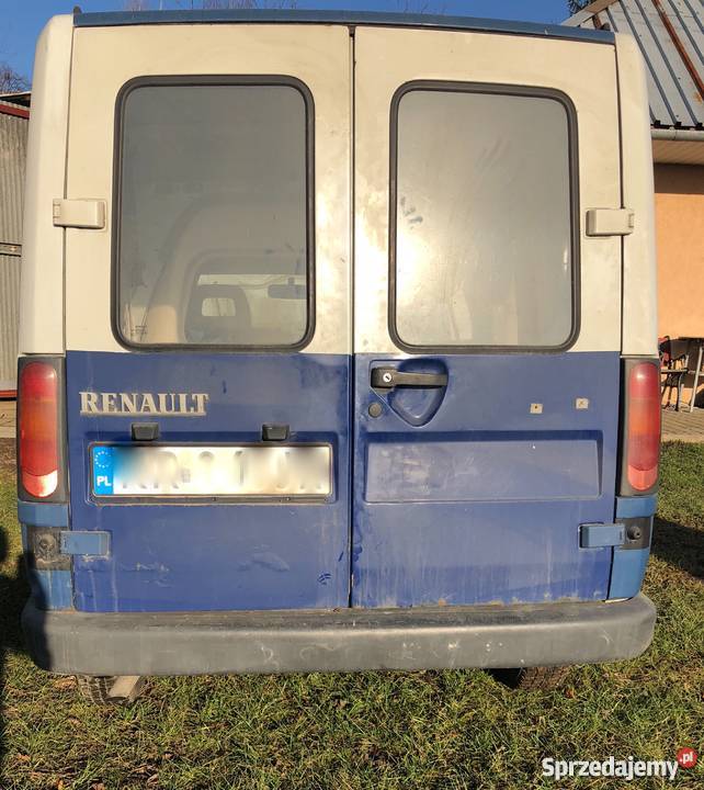 Renaul Express Rapid 1996 12 benzyna gaz vat1 biały małopolskie Wieliczka