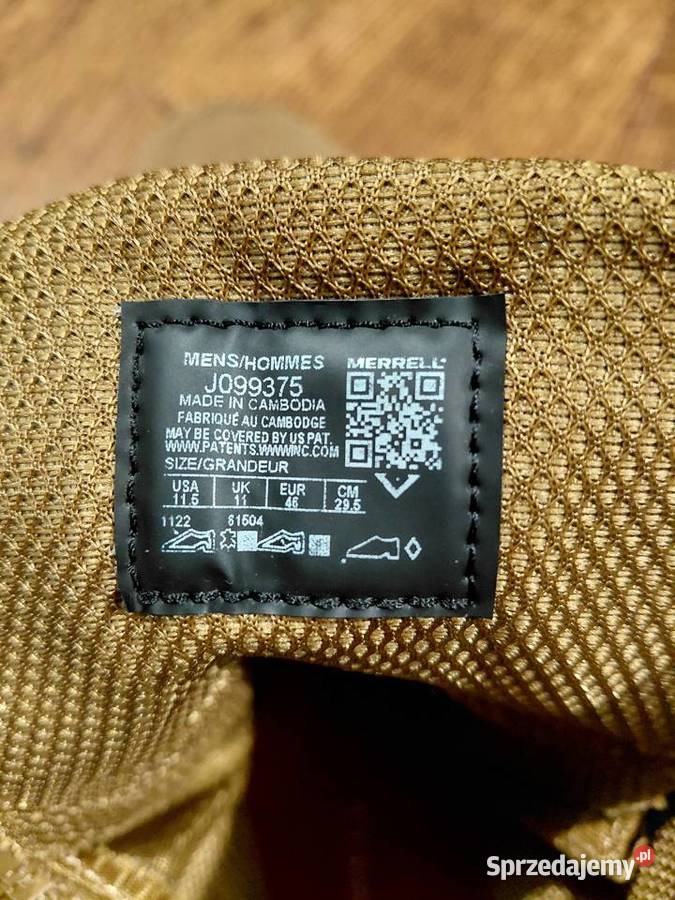 Buty Merrell MQC2 Tactical coyote 115R Wrocław