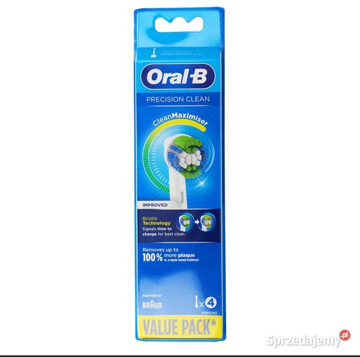 Końcówki do szczoteczki OralB Precision Clean Zdrowie i Uroda Przemyśl